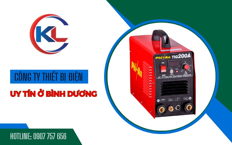 công ty thiết bị điện ở Bình Dương